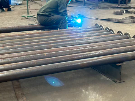 张家口20#无缝注浆管加工108*6钢花管棚管